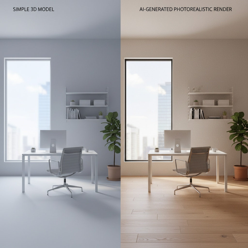 AI rendering benefits for architecture firms