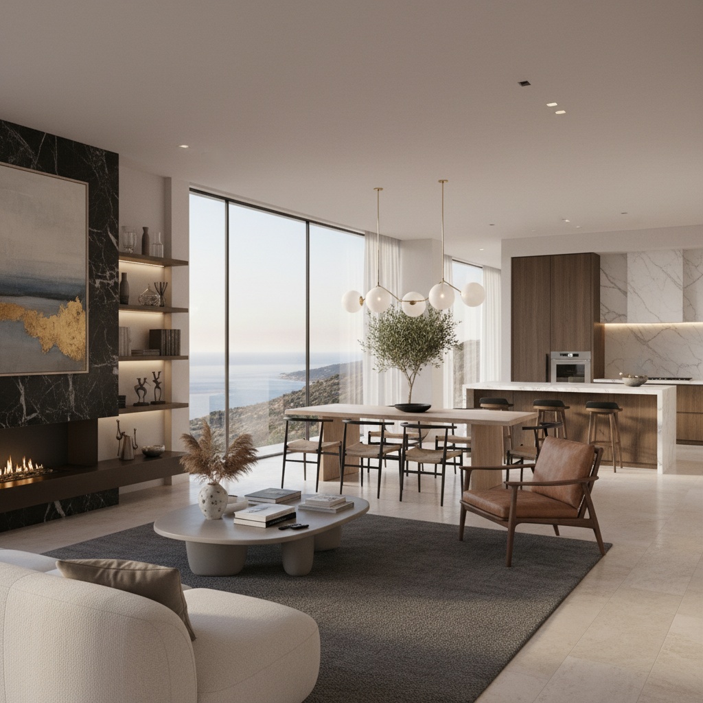 Advanced rendering techniques and lighting setup