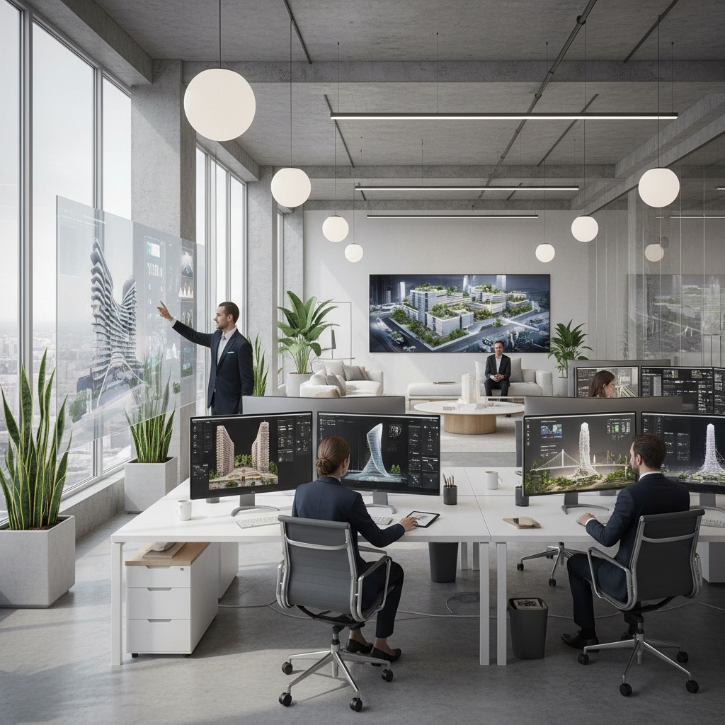 AI-powered architectural rendering examples